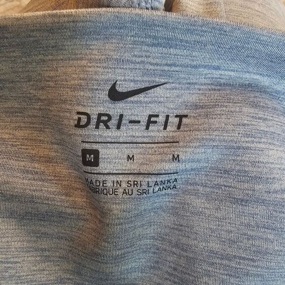 Nike Blue/gray Legging, Sz M With 26" Inseam, Like New - Picture 5 of 5